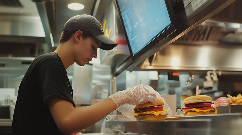 Boosting Quick-Service Efficiency: Unlocking Profits with a Smarter Kitchen Display Monitor